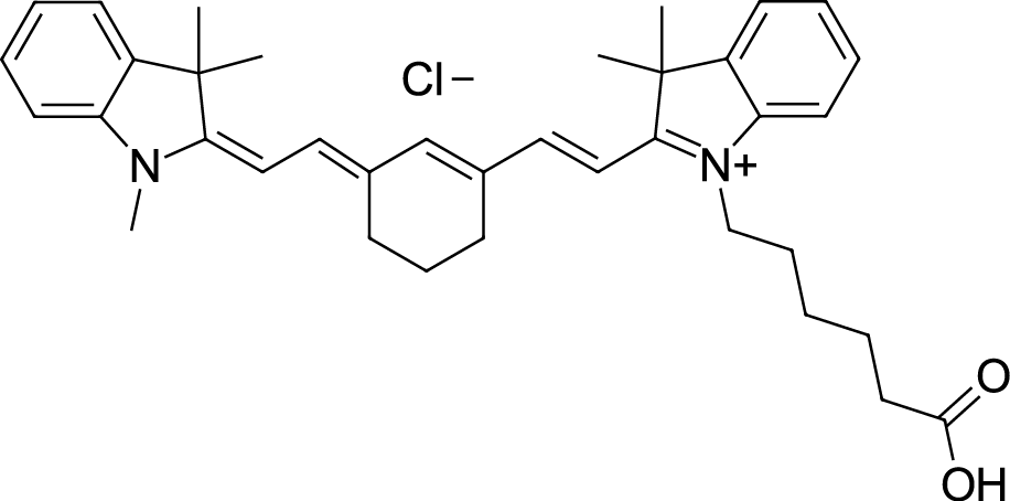 Cyanine7 carboxylic acid Chemical Structure