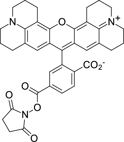 ROX NHS ester, 6- isomer Chemical Structure