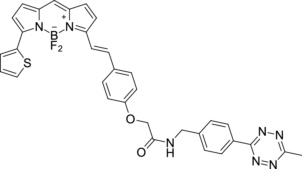 BDP 630/650 tetrazine Chemical Structure