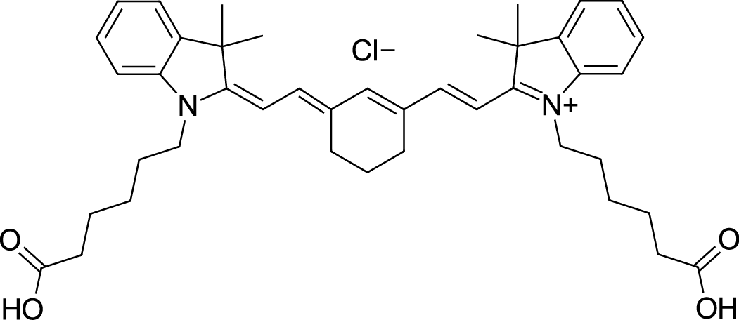Cyanine7 dicarboxylic acid Chemical Structure