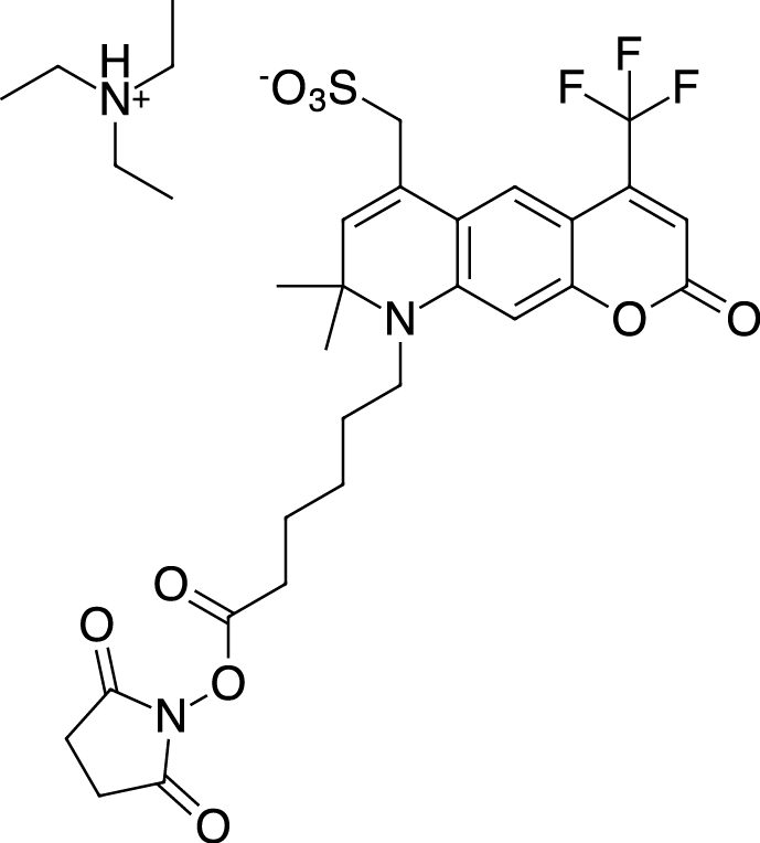 AF430 NHS ester Chemical Structure