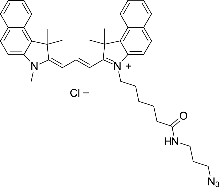 Cyanine3.5 azide Chemical Structure