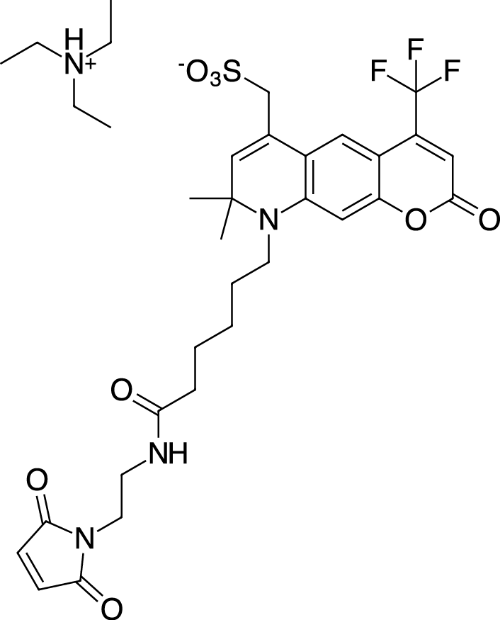 AF430 maleimide Chemical Structure