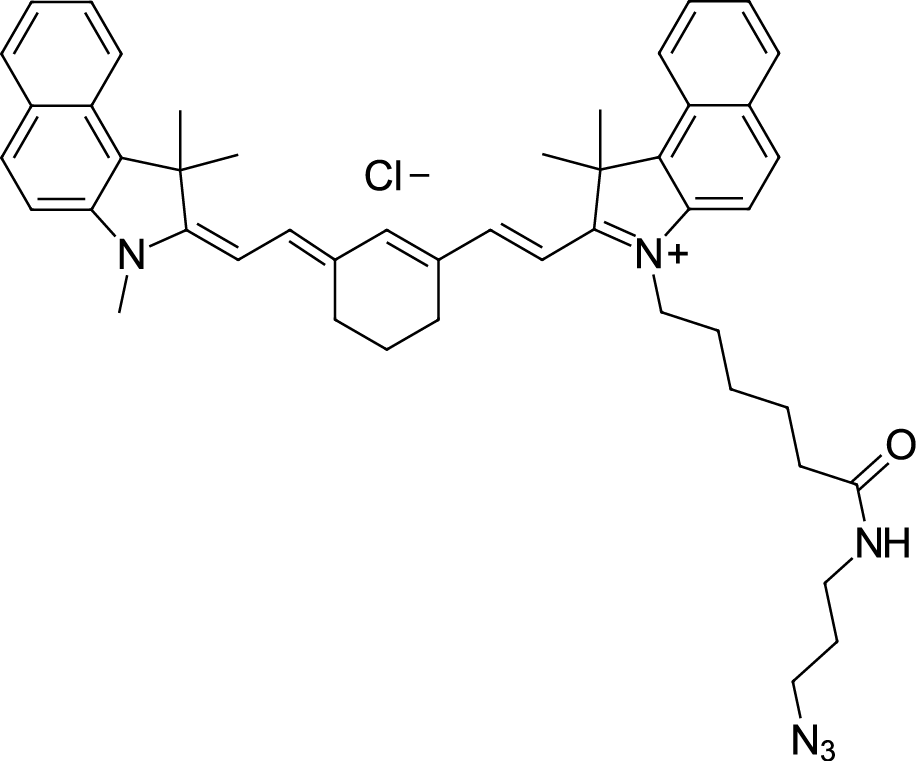 Cyanine7.5 azide Chemical Structure