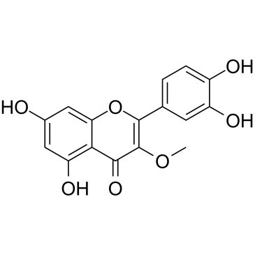 3-O-Methylquercetin Chemical Structure