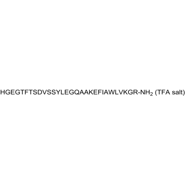 Albiglutide TFA Chemical Structure