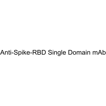 Anti-Spike-RBD Single Domain mAb Chemical Structure