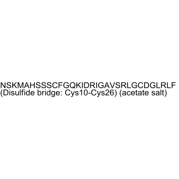 Brain Natriuretic Peptide (1-32), rat acetate Chemical Structure