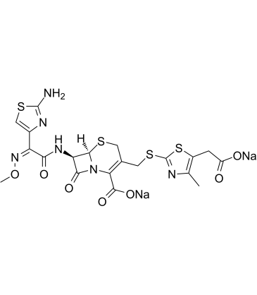 Cefodizime sodium Chemical Structure