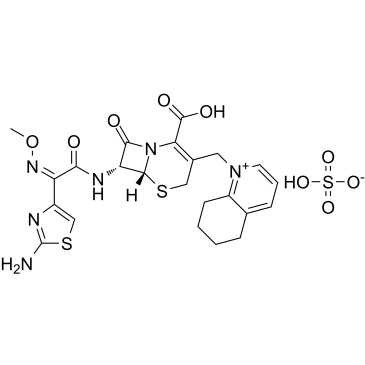 Cefquinome sulfate Chemical Structure