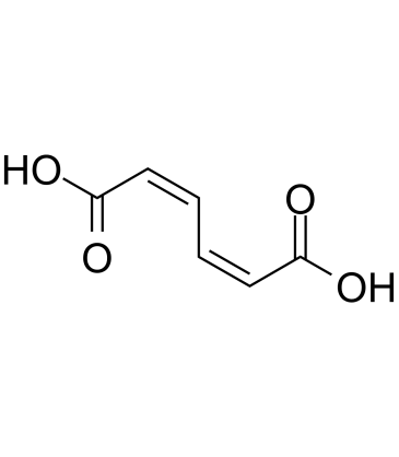 cis,cis-Muconic acid Chemical Structure