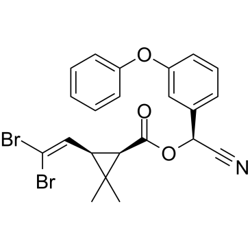 Deltamethrin Chemical Structure