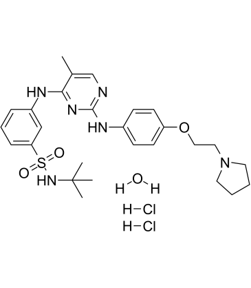 Fedratinib hydrochloride hydrate Chemical Structure