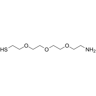 HS-PEG3-CH2CH2NH2 Chemical Structure