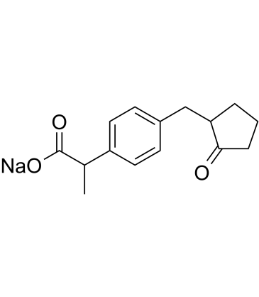 Loxoprofen sodium Chemical Structure