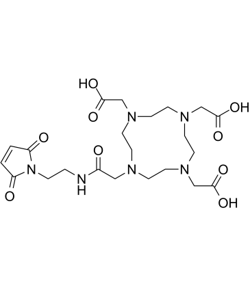 Maleimide-DOTA Chemical Structure