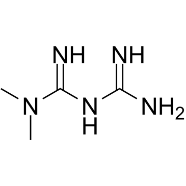 Metformin Chemical Structure