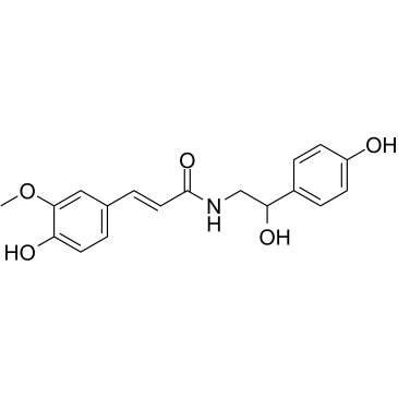 N-Feruloyloctopamine Chemical Structure