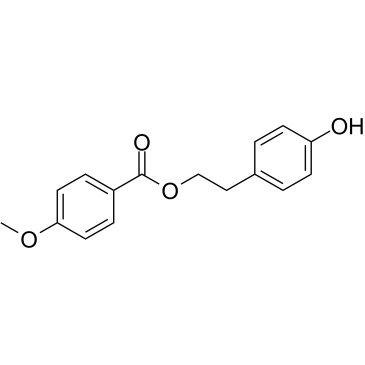 p-Hydroxyphenethyl anisate Chemical Structure