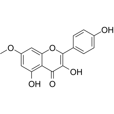 Rhamnocitrin Chemical Structure