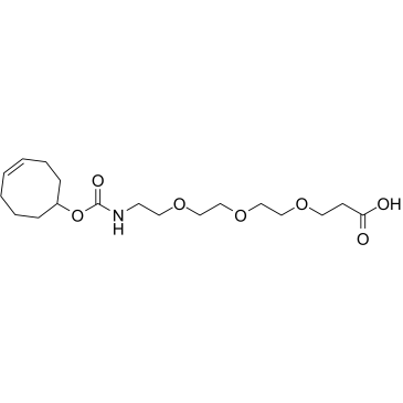 TCO-PEG3-acid Chemical Structure