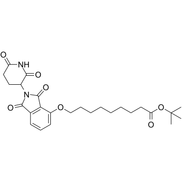 Thalidomide-O-C8-Boc Chemical Structure