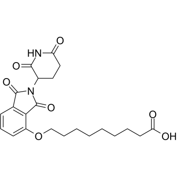 Thalidomide-O-C8-COOH Chemical Structure