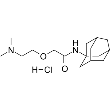 Tromantadine hydrochloride Chemical Structure