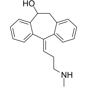 (E)-10-Hydroxynortriptyline Chemical Structure