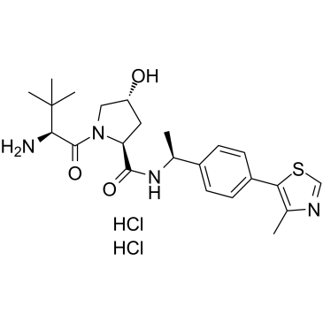 (S,R,S)-AHPC-Me dihydrochloride Chemical Structure