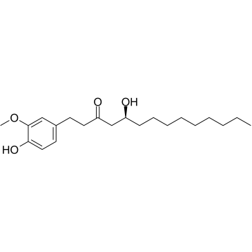 10-Gingerol Chemical Structure