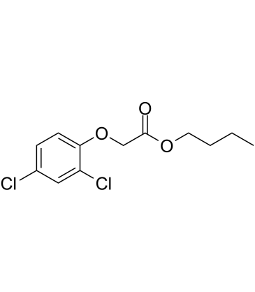 2,4-D Butyl ester Chemical Structure