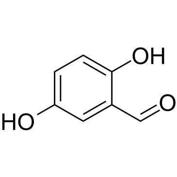 2,5-Dihydroxybenzaldehyde Chemical Structure