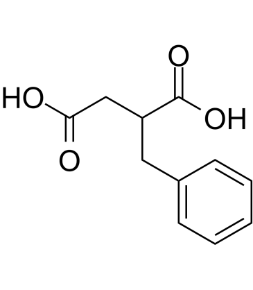 2-Benzylsuccinic acid Chemical Structure