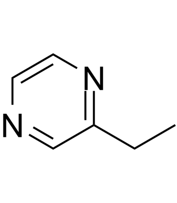 2-Ethylpyrazine Chemical Structure