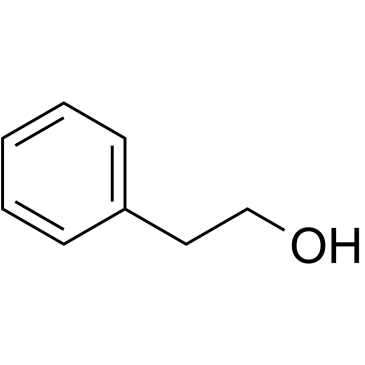 2-Phenylethanol Chemical Structure