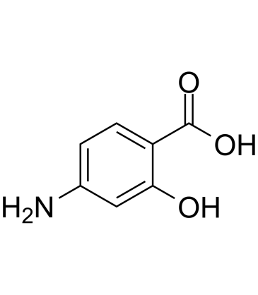4-Aminosalicylic acid Chemical Structure
