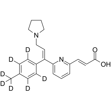 Acrivastine D7 Chemical Structure