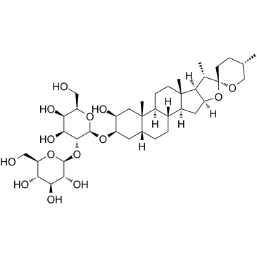 Anemarrhenasaponin A2 Chemical Structure