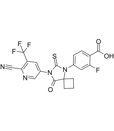 Apalutamide-COOH Chemical Structure