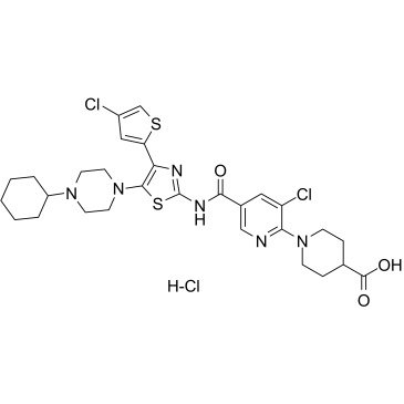 Avatrombopag hydrochloride Chemical Structure