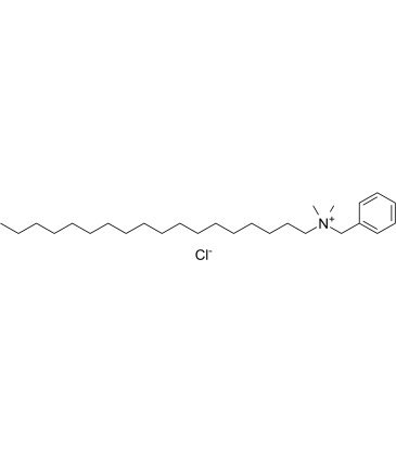 Benzyldimethylstearylammonium chloride Chemical Structure