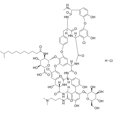 Dalbavancin hydrochloride Chemical Structure