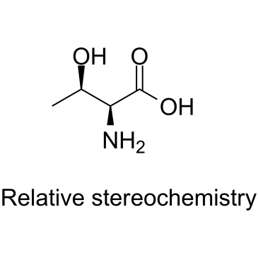 DL-Threonine Chemical Structure