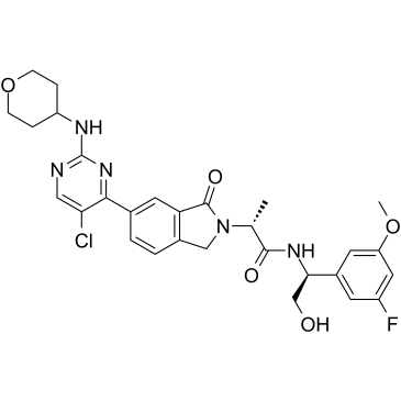 ERK1/2 inhibitor 2 Chemical Structure