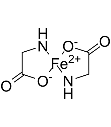 Ferrous bisglycinate Chemical Structure