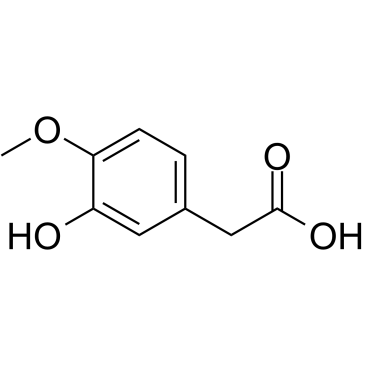 Isohomovanillic acid Chemical Structure