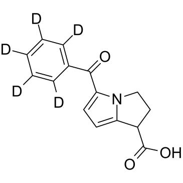 Ketorolac D5 Chemical Structure