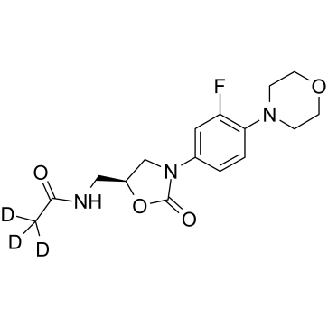 Linezolid D3 Chemical Structure