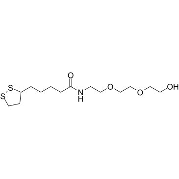 Lipoamido-PEG2-OH Chemical Structure